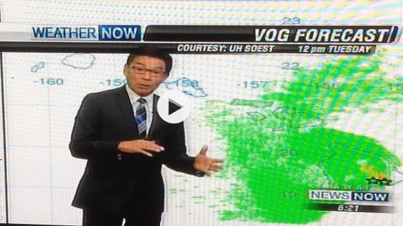 Vog Forecast on Maui